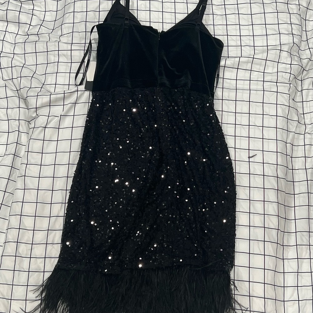 Guess suede black dress